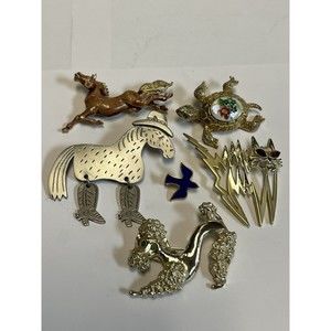 Animal Brooch Pin Lot JJ Gerry’s AJC